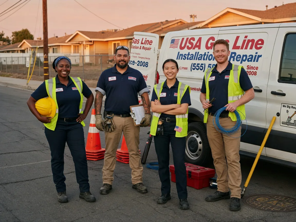 Gas Line Installation company in Giddings, TX